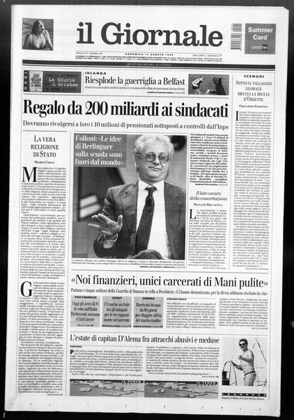 Il giornale : quotidiano del mattino